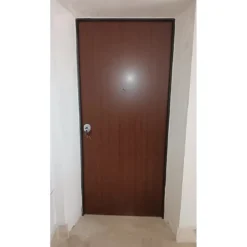 Porta Blindata 100x210 per Interno Portone di Sicurezza Noce
