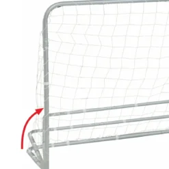 Porta da Calcio Pieghevole 180x120x60cm Resistente Raggi UV da Esterno