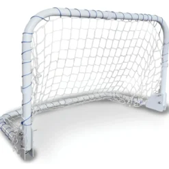Porta da Calcio Pieghevole 92x56x50 cm Salvaspazio Acciaio Impermeabile
