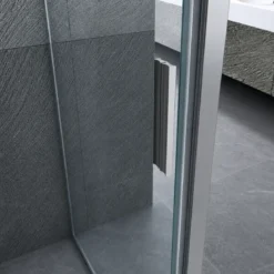 Porta Scorrevole Box Doccia Nicchia Anta Vetro 6 mm Cristallo Trasparente