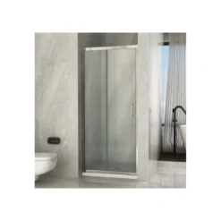 Porta Scorrevole Box Doccia per Nicchia Anta Vetro Opaco 6 mm