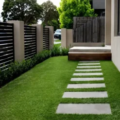 Prato Sintetico 5x2 m UV Resistente 20 mm Verde Effetto Erba Lattice