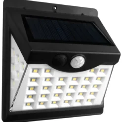 Proiettore Solare 40 LED 250 Lumen Sensore di Movimento Crepuscolare