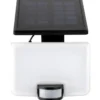 Proiettore Solare LED 8W con Pannello Orientabile Sensore Movimento