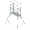 Prolunga in Alluminio per Trabattello con 7 Gradini Altezza 573 cm