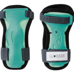 Protezioni Bambini XS Gomiti Ginocchia Polsi Verde Bici Monopattino