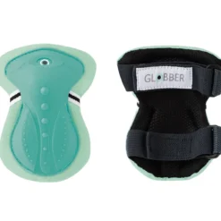 Protezioni Bambini XS Gomiti Ginocchia Polsi Verde Bici Monopattino