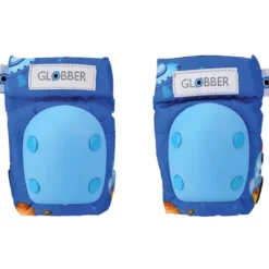 Protezioni per Bambini XXS per Gomiti Ginocchia Blu Imbottito Velcro