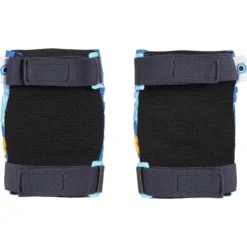 Protezioni per Bambini XXS per Gomiti Ginocchia Blu Imbottito Velcro