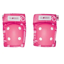 Protezioni per Bimbo XXS Rosa Set Ginocchiere Gomitiere per Bicicletta