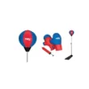 Punching Ball Pedana Altezza Regolabile + Guantoni e Pompa Gonfiaggio Boxe Bimbi