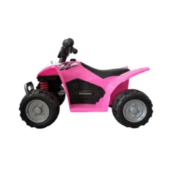 Quad Elettrico a Batteria per Bambina Rosa Macchina Cavalcabile Suoni