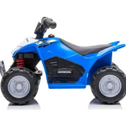 Quad Elettrico per Bambini Blu Honda 7,2V con Luci LED Ricaricabile