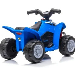 Quad Elettrico per Bambini Blu Honda 7,2V con Luci LED Ricaricabile