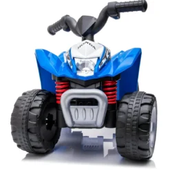 Quad Elettrico per Bambini Blu Honda 7,2V con Luci LED Ricaricabile