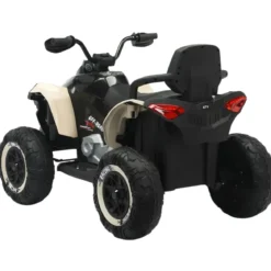 Quad Elettrico per Bambini 24V Beige ATV Safari Telecomando MP3