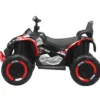 Quad Elettrico per Bambini 24V Rosso ATV Safari Telecomando MP3