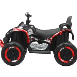 Quad Elettrico per Bambini 24V Rosso ATV Safari Telecomando MP3