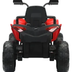 Quad Elettrico per Bambini 24V Rosso ATV Safari Telecomando MP3