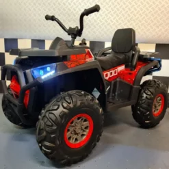 Quad Elettrico Rosso con Batteria 12 V a 4 Ruote Macchina per Bambino