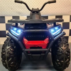 Quad Elettrico Rosso con Batteria 12 V a 4 Ruote Macchina per Bambino