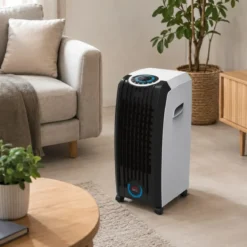 Raffrescatore d'Aria Dcg 60W 4 Litri Telecomando 3 Velocità 2 Ghiacci