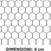 Recinto per Animali in Acciaio Zincato 2x3 m Pollaio con Telo 6 m2