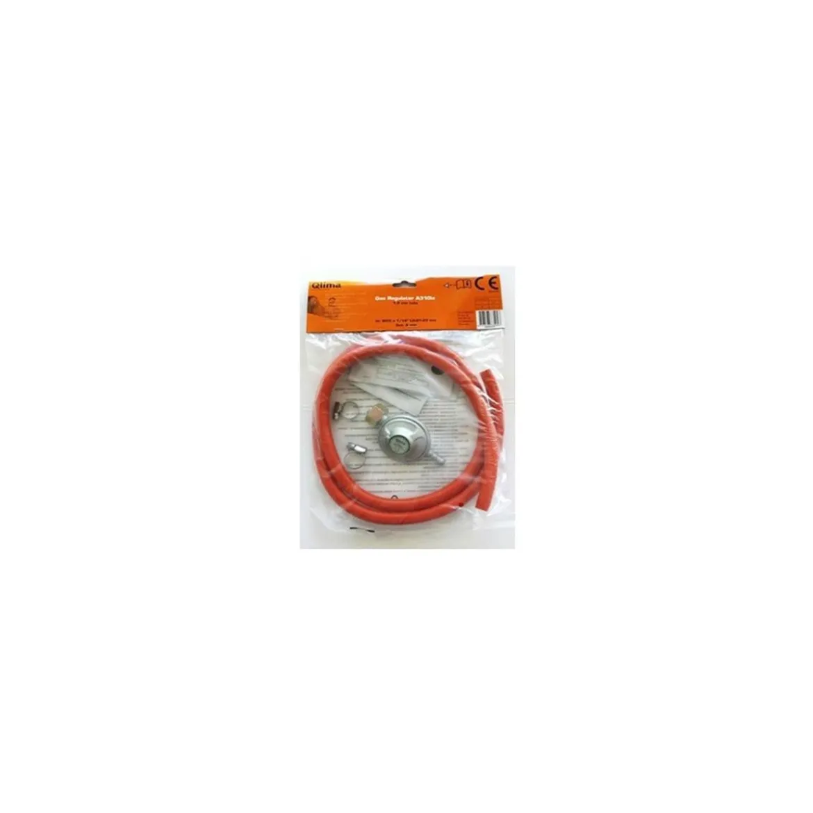 Regolatore di Pressione Riduttore Gas per Stufe Bombole Barbecue Funghi Tubo 150