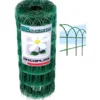 Rete Aiuola Ornamentale 40 cm Altezza Cavatorta Rotolo 25 Metri Zincata Verde