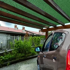 Rete Ombreggiante per Giardino Recinzione 3x10 m Verde Asole Integrate