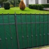 Rete Ombreggiante 2x10 m Copertura per Giardino Recinzione Verde Asole