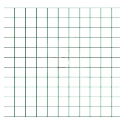 Rete per Recinzioni in Plastica 25x1,5 m Maglia 12x12 mm Verde