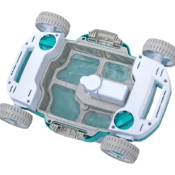 Robot Aspiratore Piscina Senza Filo Batteria Pulitore Fondo Piscina Automatico