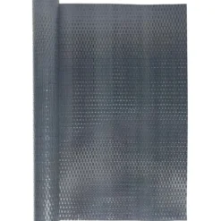 Rotolo Frangivista Rattan Artificiale Antracite 1x3m Copertura Privacy