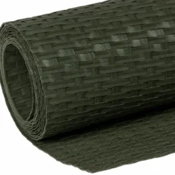 Rotolo Frangivista Rattan Artificiale Verde 1x3 m Copertura Privacy