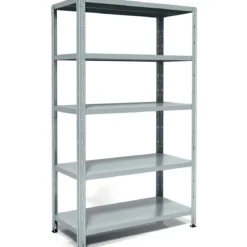 Scaffali 5 Ripiani Rinforzati 100x40 in Metallo Scaffalatura Modulare