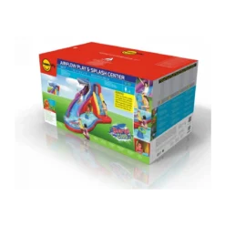 Scivolo Gonfiabile Castello Acquatico Gigante Squalo Vasca Palline Giochi Acqua