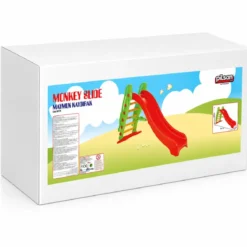 Scivolo Grande per Bambini Scala 6 Gradini Plastica Giardino Esterno