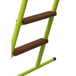 Scivolo per Bambini in Acciaio da Giardino Verde 95x185x105 cm