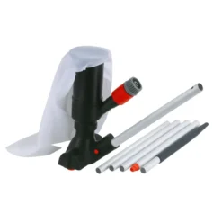 Scopa Aspirante per Piscina con Filtro Integrato e Manico 120 cm