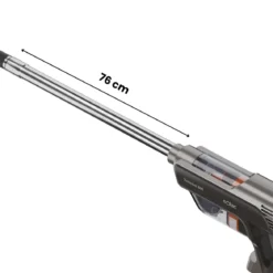 Scopa Elettrica 600W Senza Sacco con Filtro HEPA e Tubo Telescopico