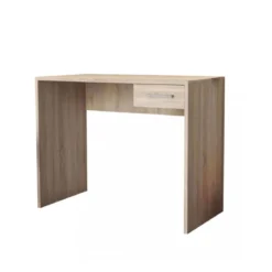 Scrivania con Cassetto in Legno di Quercia Porta Pc per Ufficio o Studio