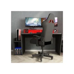 Scrivania da Gaming 130cm con luci a led e porta cuffie