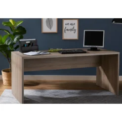 Scrivania da Ufficio Design Direzionale in Legno 178x69x74,5 cm