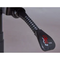 Sedia da Ufficio Nera in Rete Ergonomica con Ruote