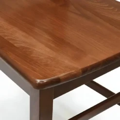 2 Sedie in Legno Massello Noce per Cucina Tavolo Sala da Pranzo Salotto Rustica