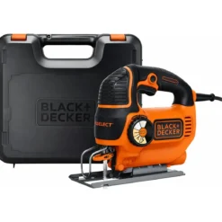 Seghetto Alternativo Black+Decker 550W Valigetta Taglio Legno Metallo