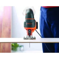 Seghetto Alternativo Black+Decker 550W Valigetta Taglio Legno Metallo