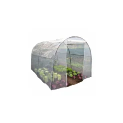 Serra a Tunnel per Piante Fiori Orto Copertura Telo in Pvc da Giardino Esterno