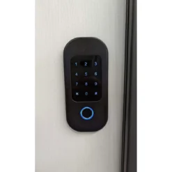 Serratura Elettronica Porta Blindata Motorizzata Impronta Digitale con Codice